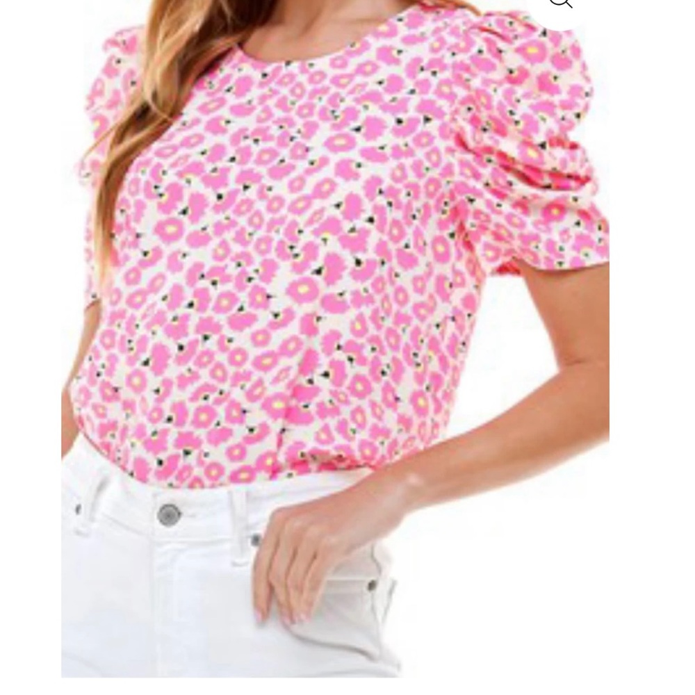 TCEC Floral Blouse
